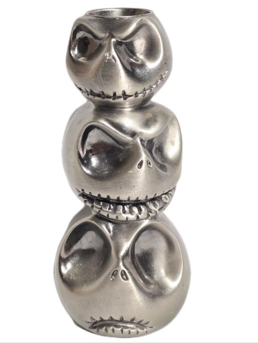 NECA Pewter Nightmare Before Christmas Jack Head Candlestick Holder